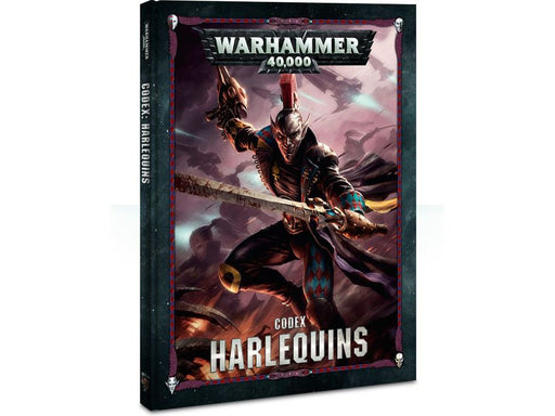 Collectible Miniature Games Games Workshop - Warhammer 40K - Codex - Eldar - Harlequins - 7th Edition Hardcover - WH0009 - Cardboard Memories Inc.