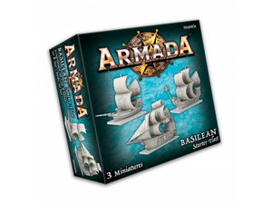 miniatures Mantic Games - Armada - Basilean - Starter Fleet - MG-ARB101 - Cardboard Memories Inc.