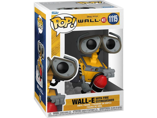 Action Figures and Toys POP! - Movies - Disney - Wall-E - Wall-E with Fire Extinguisher - Cardboard Memories Inc.