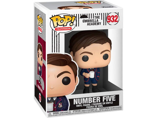 Action Figures and Toys POP! - Television - The Umbrella Academy - Number Five - Cardboard Memories Inc.