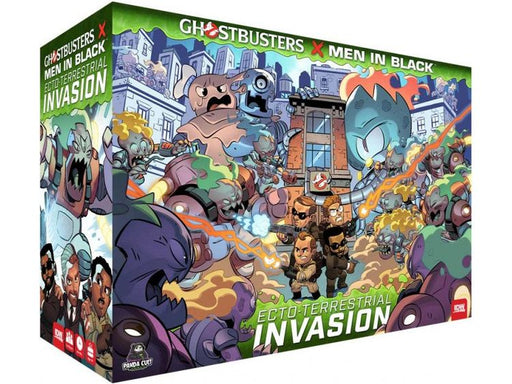 Board Games IDW - Ghostbusters vs Men In Black - Ecto-Terrestrial Invasion - Cardboard Memories Inc.