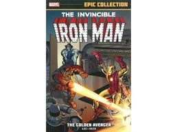 Comic Books, Hardcovers & Trade Paperbacks Marvel Comics - Invincible Iron Man - The Golden Avenger - Cardboard Memories Inc.