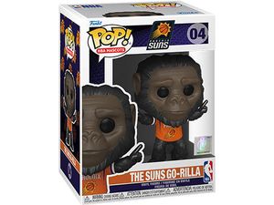 Action Figures and Toys POP! - Sports - NBA Mascots - Phoenix Suns - The Suns Go-Rilla Gorilla - Cardboard Memories Inc.
