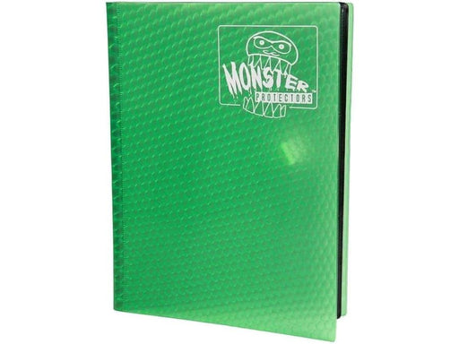 Supplies BCW - Monster - 9 Pocket Binder - Holofoil Green - Cardboard Memories Inc.