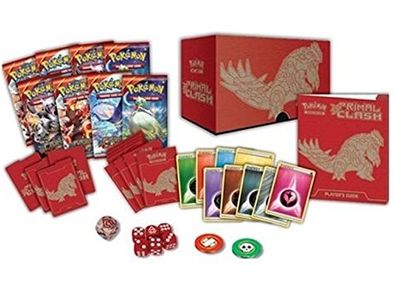 Trading Card Games Pokemon - Primal Clash - Groudon Version - Elite Trainer Box - Cardboard Memories Inc.