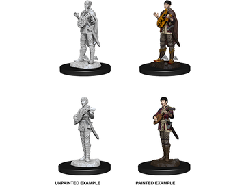 Role Playing Games Wizkids - Dungeons and Dragons - Nolzurs Marvellous Miniatures - Half-Elf Female Bard - 73538 - Cardboard Memories Inc.
