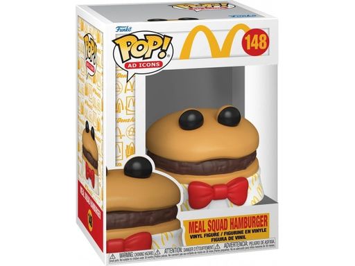 Action Figures and Toys POP! - Ad Icons - McDonalds - Meal Squad Hamburger - Cardboard Memories Inc.