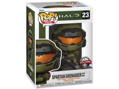 Action Figures and Toys POP! - Games - Halo Infinite - Spartan Grenadier with HMG - Special Edition - Cardboard Memories Inc.