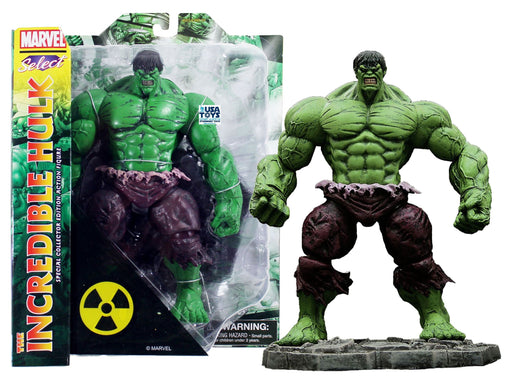Action Figures and Toys Diamond Select - Marvel Select Incredible Hulk Action Figure - Cardboard Memories Inc.