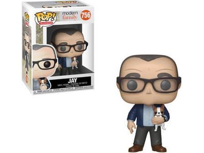 Action Figures and Toys POP! - Television - Modern Family - Jay with Dog - Cardboard Memories Inc.