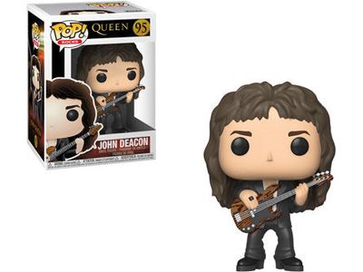 Action Figures and Toys POP! - Music - Queen - John Deacon - Cardboard Memories Inc.