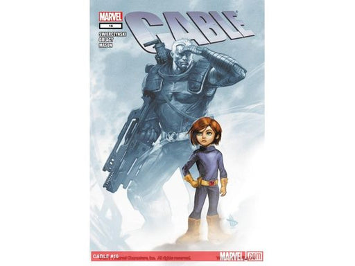 Comic Books Marvel Comics - Cable (2008 2nd Series) 016 (Cond. FN/VF) - 13011 - Cardboard Memories Inc.