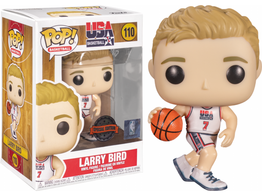Action Figures and Toys POP! - Sports - NBA - Team USA - Larry Bird - Special Edition - Cardboard Memories Inc.