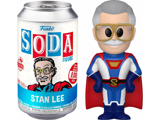 Action Figures and Toys POP! - Marvel - Soda - Superhero Stan Lee - Cardboard Memories Inc.