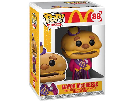 Action Figures and Toys POP! - Ad Icons - McDonalds - Mayor McCheese - Cardboard Memories Inc.