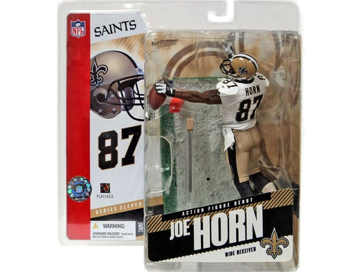 Action Figures and Toys McFarlane Toys - Football - New Orleans Saints - Joe Horn (White jersey Variant) - Cardboard Memories Inc.