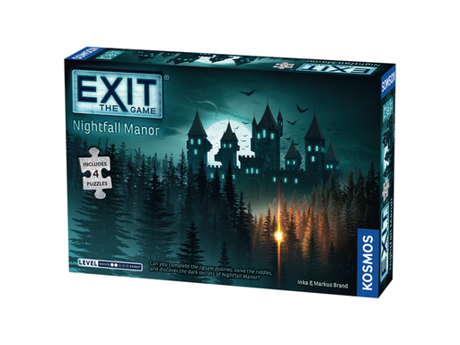 Board Games Thames and Kosmos - EXIT - Nightfall Manor - Cardboard Memories Inc.