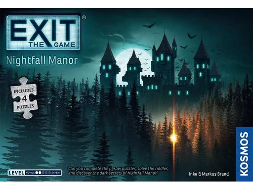Board Games Thames and Kosmos - EXIT - Nightfall Manor - Cardboard Memories Inc.