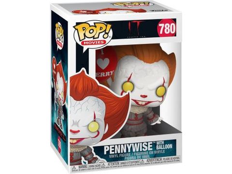 Action Figures and Toys POP! - Movies - It - Pennywise With Balloon - Cardboard Memories Inc.