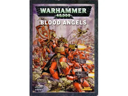 Collectible Miniature Games Games Workshop - Warhammer 40K - Codex - Blood Angels 5th Edition - WH0017 - Cardboard Memories Inc.