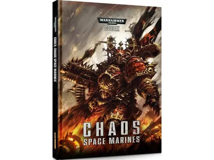 Collectible Miniature Games Games Workshop - Warhammer 40K - Codex - Chaos Space Marines - 7th Edition Hardcover - OUTDATED - WH0003 - Cardboard Memories Inc.