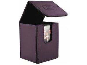 Supplies Ultimate Guard - Flip N Tray Case - Purple - 100 - Cardboard Memories Inc.