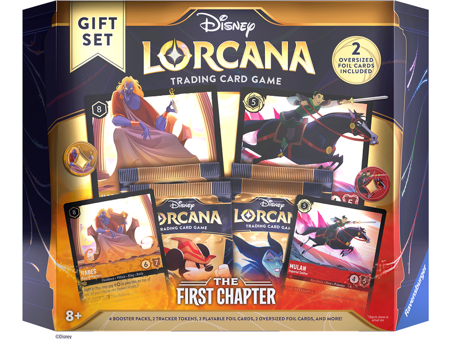 Trading Card Games Disney - Lorcana - The First Chapter - Giftable Starter Set - Cardboard Memories Inc.