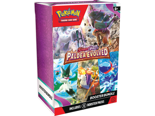 Trading Card Games Pokemon - Scarlet and Violet - Paldea Evolved - Booster Bundle Box - Cardboard Memories Inc.