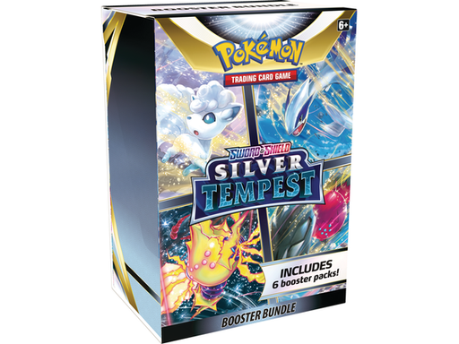 Trading Card Games Pokemon - Sword and Shield - Silver Tempest - Booster Bundle - Cardboard Memories Inc.