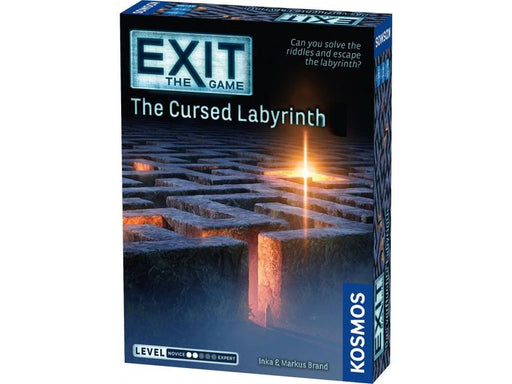 Board Games Thames and Kosmos - EXIT - The Cursed Labyrinth - Cardboard Memories Inc.