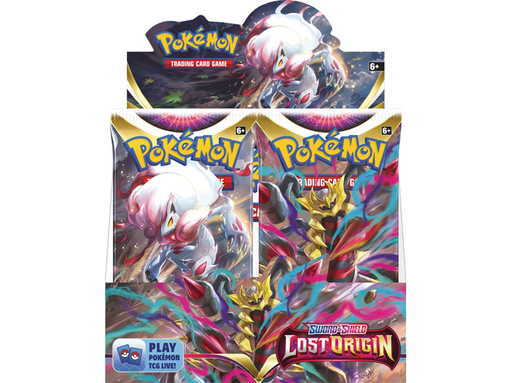 Trading Card Games Pokemon - Sword and Shield - Lost Origins - Trading Card Booster Box - Cardboard Memories Inc.