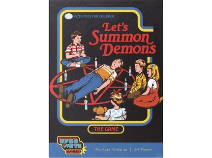 Card Games Cryptozoic Entertainment - Let's Summon Demons The Game - Cardboard Memories Inc.
