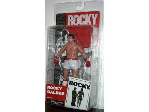 Action Figures and Toys NECA - Rocky Balboa - Series 1 - Action Figure (Pre Fight) - Cardboard Memories Inc.