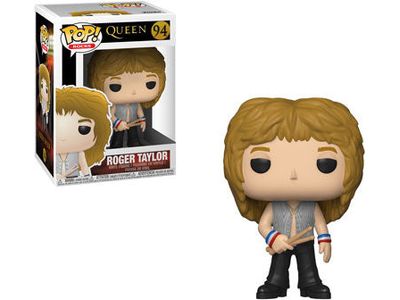 Action Figures and Toys POP! - Music - Queen - Roger Taylor - Cardboard Memories Inc.