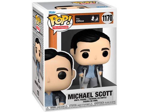 Action Figures and Toys POP! - Television - The Office - Michael Scott Standing with Crutches - Cardboard Memories Inc.