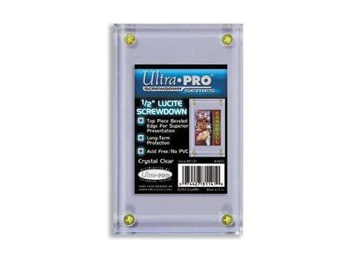 Supplies Ultra Pro - Screwdown - Lucite 1-2 Inch - 3 Pack Combo - Cardboard Memories Inc.