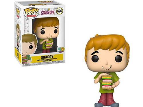 Action Figures and Toys POP! - Television - Scooby-Doo! - Shaggy With Sandwich - Cardboard Memories Inc.