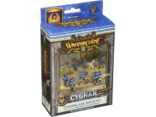 Collectible Miniature Games Privateer Press - Warmachine - Cygnar - Stormblade Infantry - PIP 31097 - Cardboard Memories Inc.