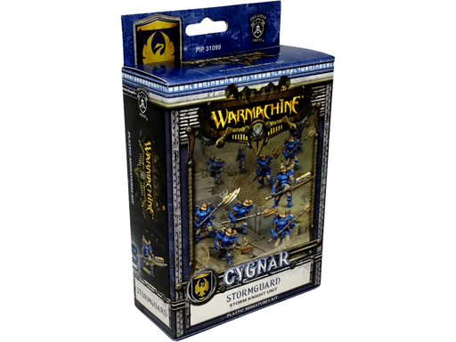Collectible Miniature Games Privateer Press - Warmachine - Cygnar - Stormguard - PIP 31099 - Cardboard Memories Inc.
