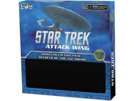 Collectible Miniature Games Wizkids - Star Trek Attack Wing - Romulan Faction Pack - Secrets of The Tal Shiar - Cardboard Memories Inc.