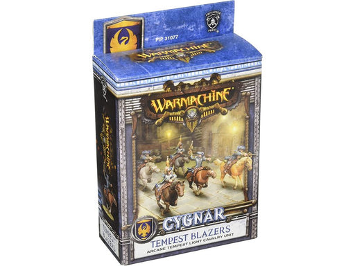 Collectible Miniature Games Privateer Press - Warmachine - Cygnar -Tempest Blazers - PIP 31077 - Cardboard Memories Inc.