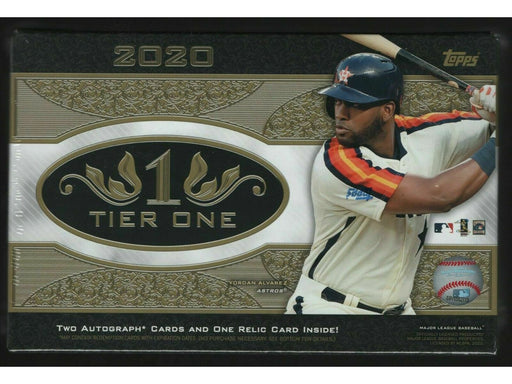 Sports Cards Topps - 2020 - Baseball - Tier One - Hobby Box - Cardboard Memories Inc.