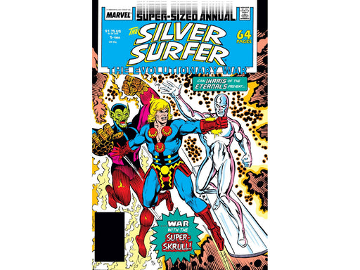 Comic Books Marvel Comics - Silver Surfer (1987 2nd Series) Annual 001 (Cond. FN) - 12991 - Cardboard Memories Inc.