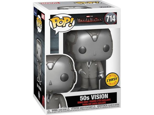 Action Figures and Toys POP! - Television - Marvel - WandaVision - Vision 50s - Chase - Cardboard Memories Inc.