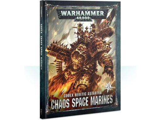 Collectible Miniature Games Games Workshop - Warhammer 40K - Codex - Heretic Astartes - Chaos Space Marines - Hardcover - Cardboard Memories Inc.