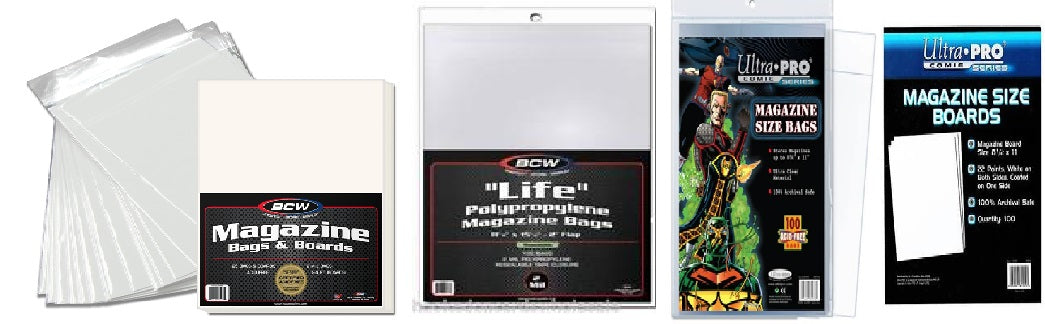 Magazine Bags And Boards