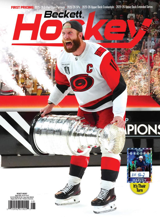 Magazine Beckett - Hockey Price Guide - August 2026 - Vol 38 - No. 8 - Cardboard Memories Inc.