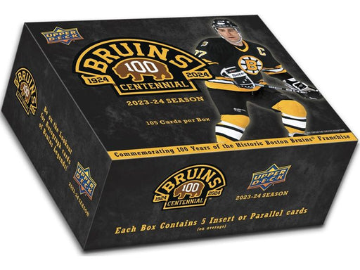 Sports Cards Upper Deck - 2023-24 - Hockey - Boston Bruins Centennial - Box Set - Cardboard Memories Inc.