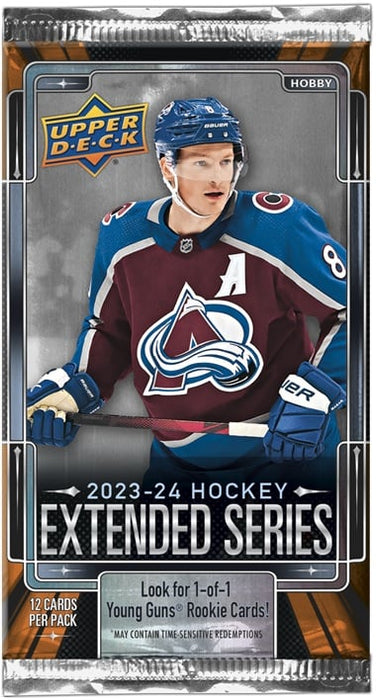 Sports Cards Upper Deck - 2023-24 - Hockey - Extended Series - Hobby Pack - Cardboard Memories Inc.