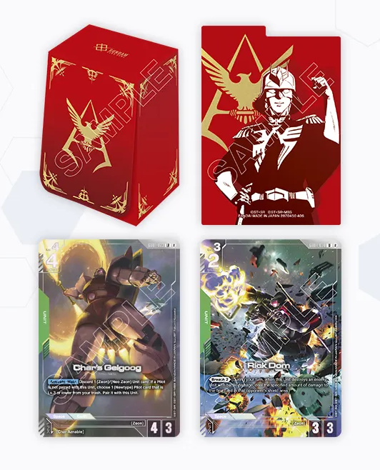 Bandai - Gundam Card Game - Official 02 - Deck Case